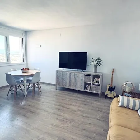 Apartment Moderno En Con Terraza, Aire Acondicionado Y Piscina - Hisp-312-107 Roses